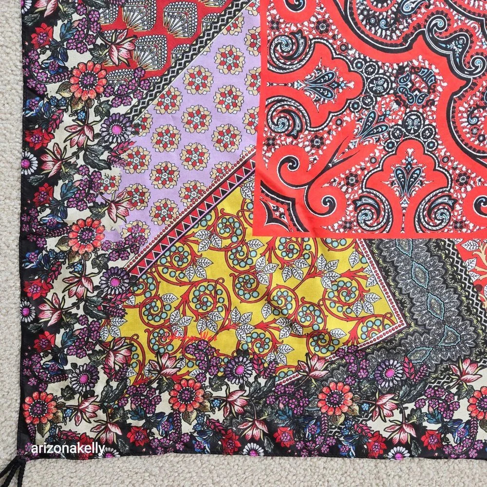 Johnny Was Silk Scarf #10